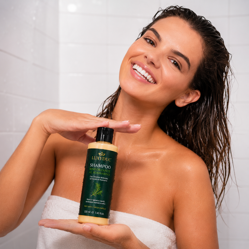 Cliente Luxyduc con Olio al Cyperus Rotundus