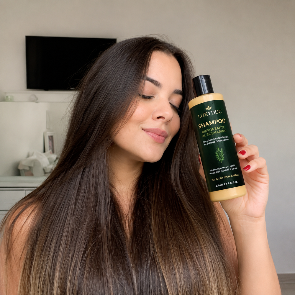 Cliente Luxyduc con Olio al Cyperus Rotundus