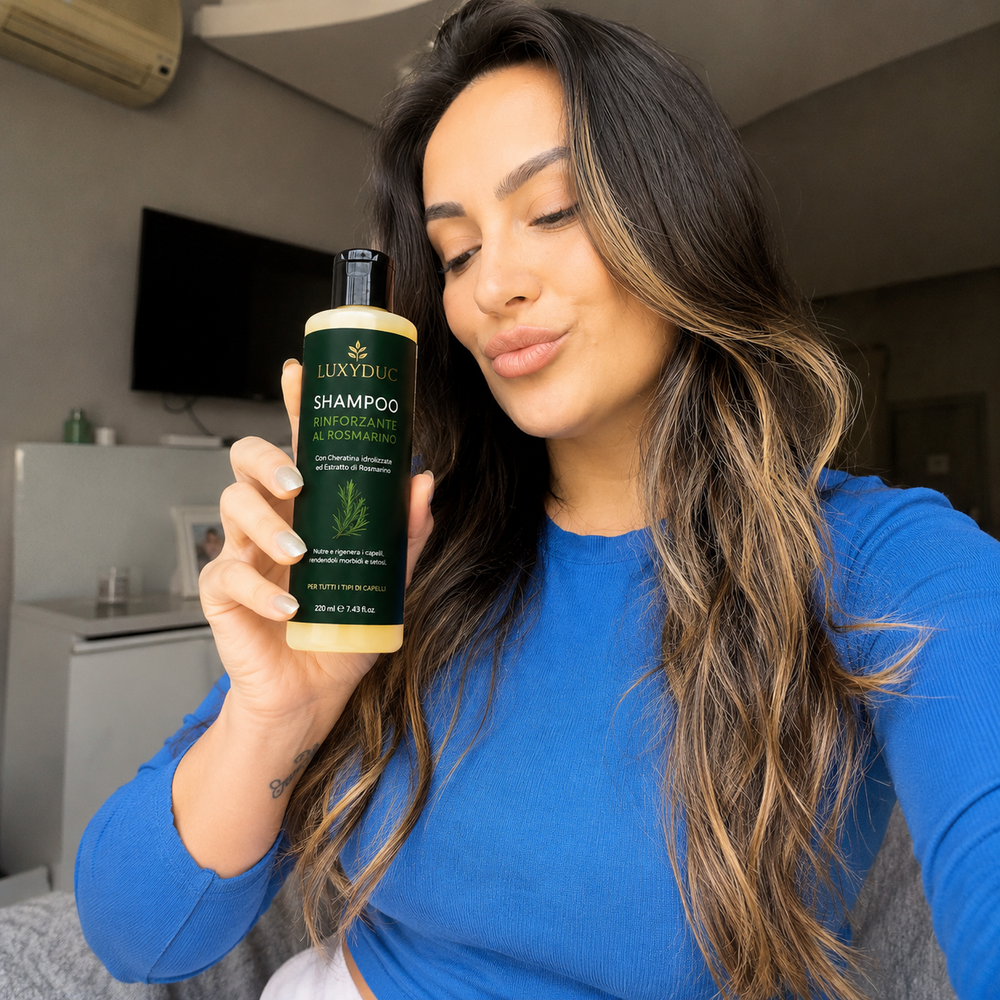 Cliente Luxyduc con Olio al Cyperus Rotundus