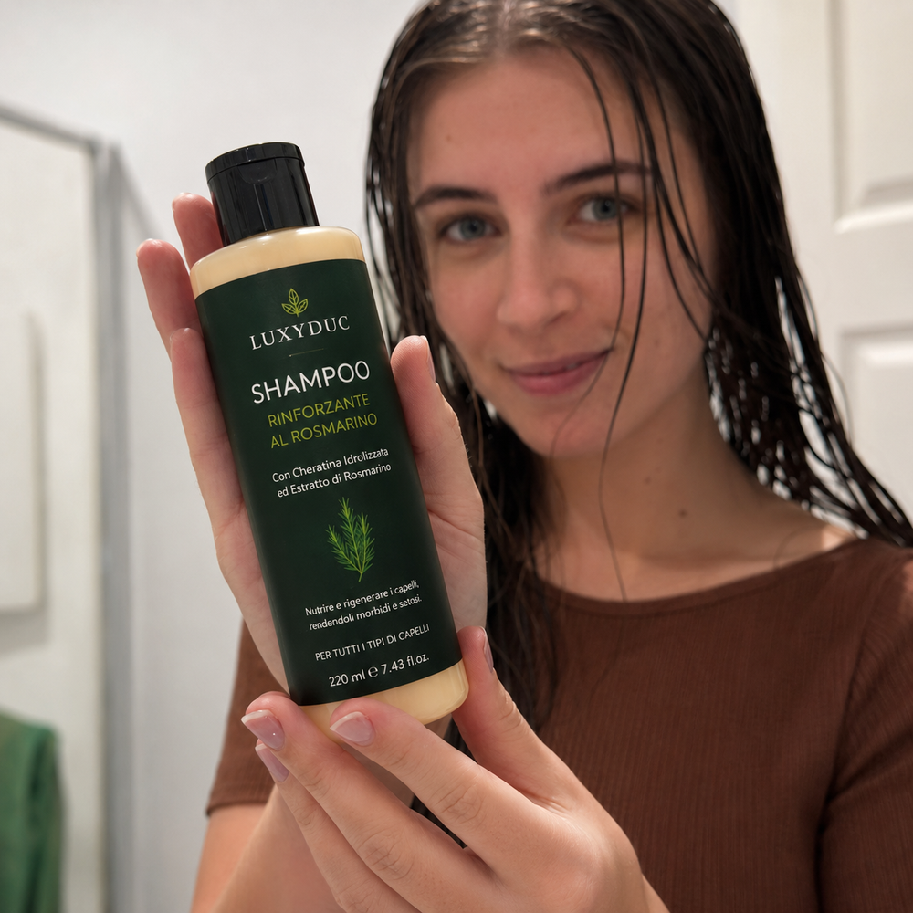 Cliente Luxyduc con Olio al Cyperus Rotundus