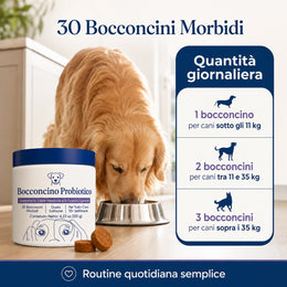LUXYDUC™ Bocconcini Probiotici Morbidi per Cani Clinicamente Studiati.